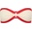 Seafolly Дамско бикини горнище Seafolly Band Wave Trim Front Bandeau Bikini top - Ecru - размер 40 (EU) (150-6613-0215)