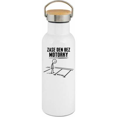 123TRIKO termoska Zase DEN BEZ Motorky 500 ml