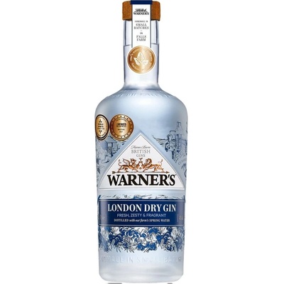 Warner's London Dry Gin 40% 0,7 l (holá láhev)
