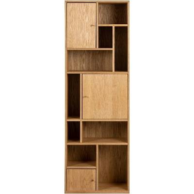 Actona Rangoon knihovna přírodní 61x180x30 cm