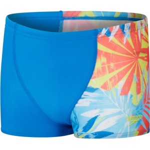 Speedo digital allover aquashort boys orange/blue 164cm