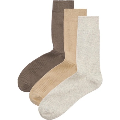 Jack&Jones Комплект 3 чифта дълги чорапи мъжки Jack&Jones Jac 12239155 Кафяв (Jac 12239155)