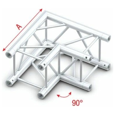 TRUSS PQ30-003 Corner 90 Degrees Incl. Connectors