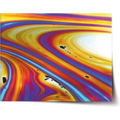 Sablio Plagát Farebná abstrakcia - 90x60 cm