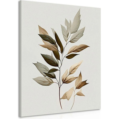 Obraz luxusní minimalistické listy - 40x60