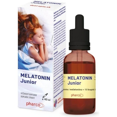 Melatonin Junior kvapky, príchuť lesného ovocia 40 ml