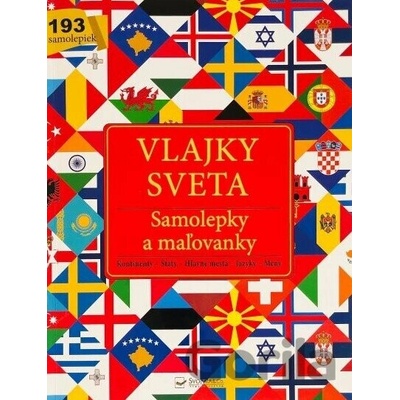 Svojtka&Co vlajky sveta samolepky a maľovanky