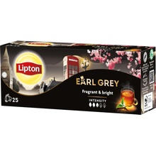 LIPTON Čierny čaj Earl grey 25 x 2 g
