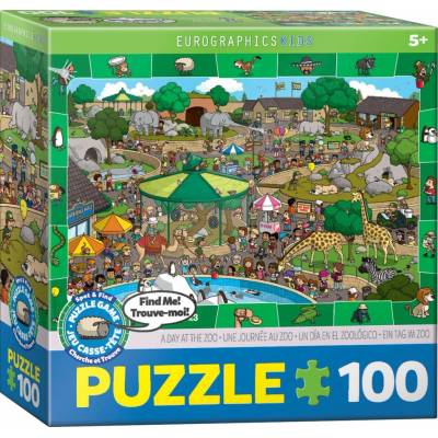 EuroGraphics Den v zoo 100 dílků