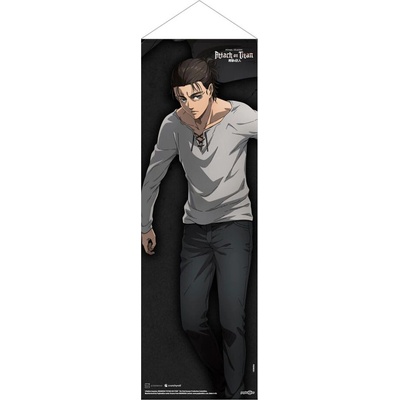 WallScroll - Attack on Titan Slim Eren Jaeger 30 x 90 cm, POPB-PBSWS01