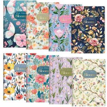 Тетрадка Junior Bloom А5 40л. м. к. редове (1120762-255441)