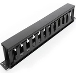 FORMRACK Панел за кабели Formrack 19" 1U Cable Management Panel, с PVC trunking cut, 1U, 482x88x48mm (F0565O1U-P)