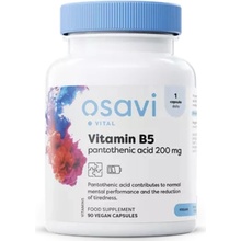 Osavi Vitamin B5, Kyselina pantothenová, 200 mg, 90 rostlinných kapslí