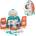 RAYA TOYS Детски игрален комплект Raya Toys - Кученце в раница (506122338)