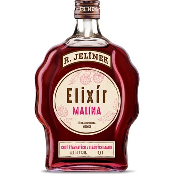 Elixír z malín 14,7% 0,7 l (čistá fľaša)