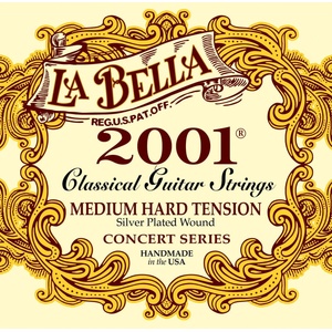 La Bella 2001 MH Найлонови струни за класическа китара (2001MED-HARD)