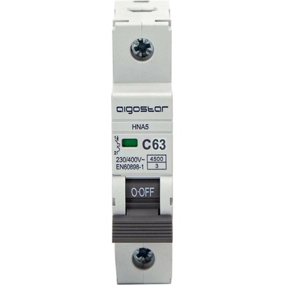 Aigostar B.V. Aigostar 1-fázový 1P-63A-C 230-400V B20201QEA