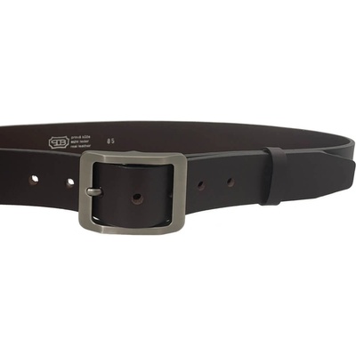Penny Belts kožený opasek 15940 hnědý