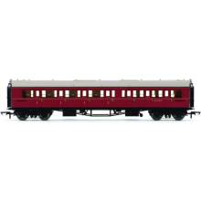 HORNBY Vagón osobní R4766 BR Collett Coach Corridor Composite LHMaroon