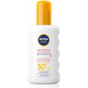 Nivea Sun Sensitive Protect Sun-Allergy SPF50 Козметика за слънце 200ml