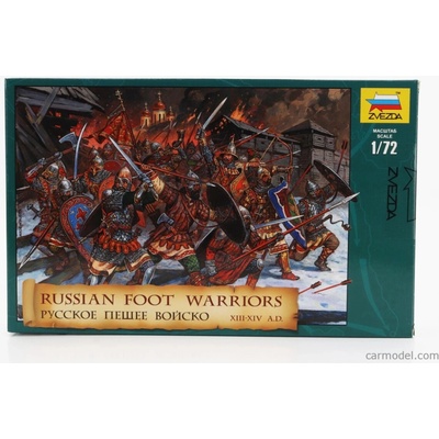 Zvezda Figures Russian Foot Warriors / 1:72
