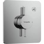 Hansgrohe Вграден смесител за душ Hansgrohe DuoTurn Q с 1 функция (75614000)
