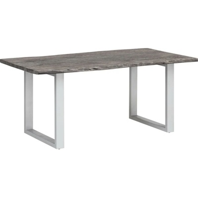 SOB Nábytek akácie 140 x 90 Wildwood stříbrné nohy F0A00000893W