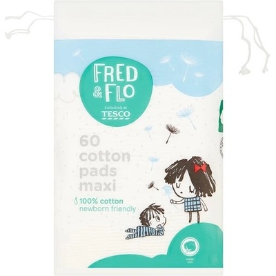 Fred & Flo Maxi vatové tampóny 60 ks