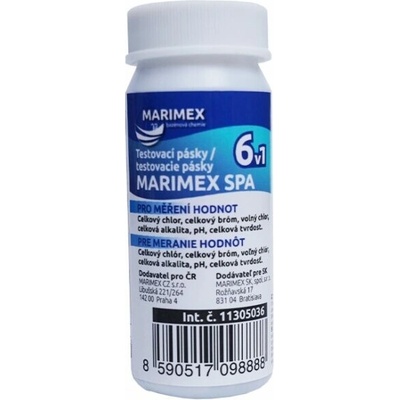 Marimex 11305036 Pásky testovací Spa 6v1 (50ks)