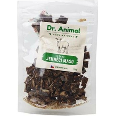 Dr. Animal pochoutka Jehnečí maso čtverečky 100 g