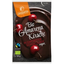 Landgarten Třešně v hořké čokoládě BIO 50 g