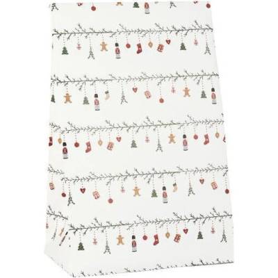 Papírový sáček Christmas Garlands 28,5x18 cm Ib Laursen