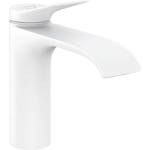 Hansgrohe Vivenis - Смесител за умивалник, EcoSmart, CoolStart, матово бяло 75024700 (75024700)