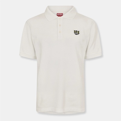 KENZO Блуза с яка KENZO Men's Wild Tiger Short Sleeve Polo Shirt - Off White