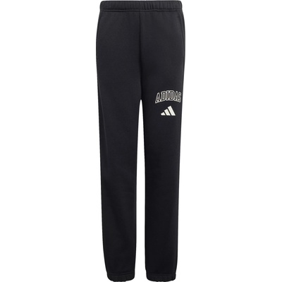 adidas Детски анцунг долнище adidas Kid's Seasonals Collegiate Typography Pants Tracksuit trousers - Black - размер 164 (EU) (701-4774-0115)