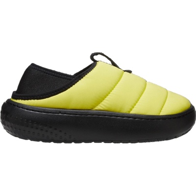 Crocs Детски чехли Crocs Unisex Kids' Classic Puff Moc Clogs - Cyber Yellow