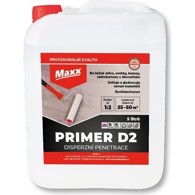 MAXX PRIMER D2 disperzní penetrace, 5 kg