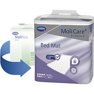 MoliCare Bed Mat 8 kapek savé podložky 60 x 60 cm 30 ks