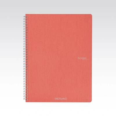 Тетрадка Fabriano Ecoqua A4 със 70 листа коралово карирана спирала (19290105)