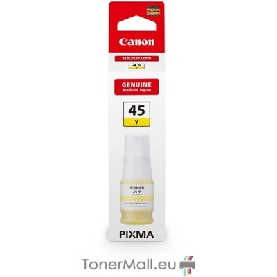 Canon Бутилка с мастило CANON GI-45 (6287C001AA) Yellow