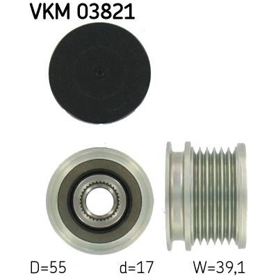 Předstihová spojka SKF VKM 03821