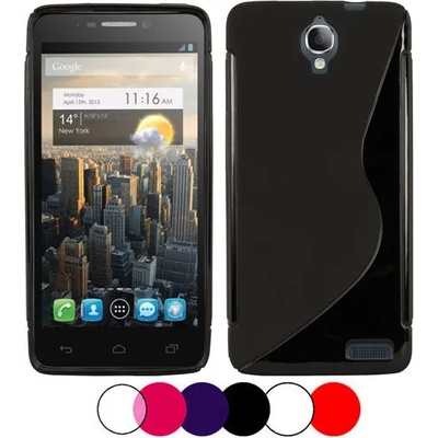 Alcatel One Touch Idol Силиконов Калъф + Протектор