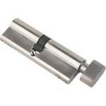 TTLock Секретна ключалка - патрон 120mm. - 60/60 мм, с врътка , цвят никел сатен