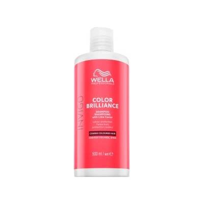 Wella Invigo Color Brilliance Coarse Shampoo Защитен шампоан за боядисана коса 500 ml