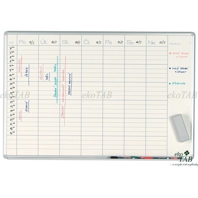 VMS VISION Plánovacia tabuľa PK K 70 x 100 cm týden V10070100-2109