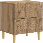 vidaXL Нощно шкафче Дъб артизан 43 x 34, 5 x 48 см Инженерна дървесина (895003)