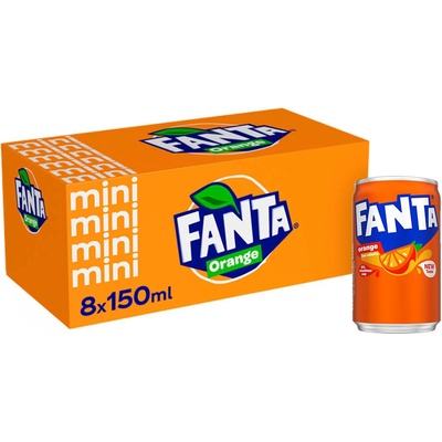 Fanta Orange Mini 8 x 150 ml