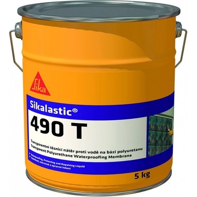 SIKA Sikalastic-490 T, 5kg - vodotesný transparentný náter na balkóny a terasy