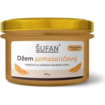 Šufan Pomerančový džem 190 g – Zboží Dáma