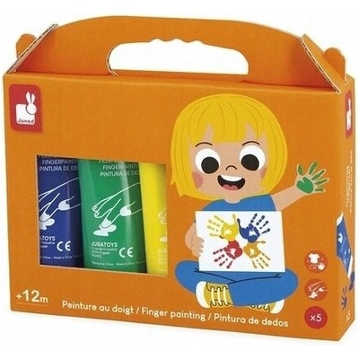 Janod ruční barvy 5 barev